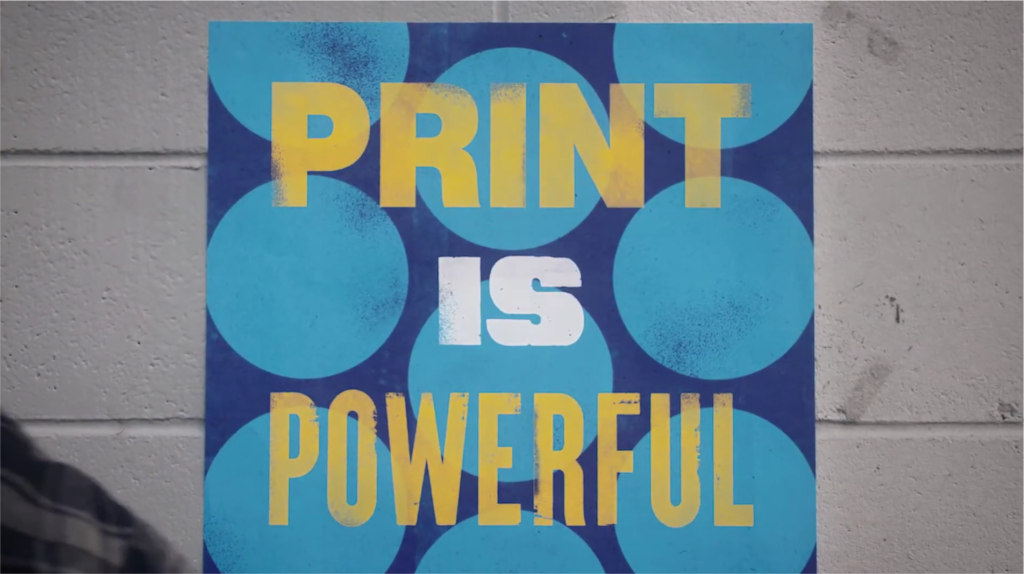 Print is Powerful Poser